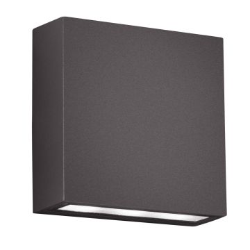 Thames Appl. 2 Led Quadrata Antracite Biemissione 14Xh14 Trio Antracite