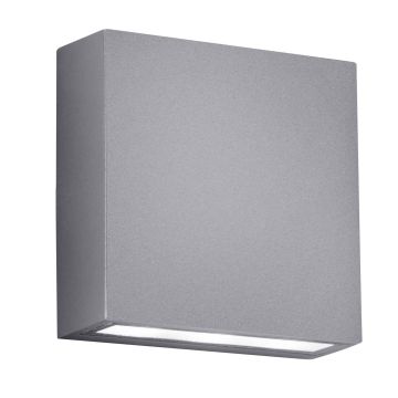 Thames Appl. 2 Led Quadrata Alluminio Biemissione 14Xh14 Trio Pervinca