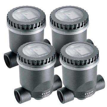 Elettrovalvola programmabile 9V 1” F Claber Grigio 50%