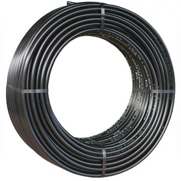 Tubo Polietilene PN10 25 MM ROTOLO 100 M Boudech Nero