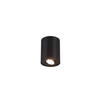 Cookie Cilindro Spot Orientabile Nero D. 9,6Cm H. 12,5Cm Trio Nero