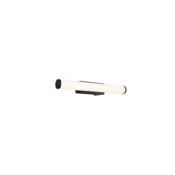 Mattimo H2O Applique Led Nero Ip44 Con Interruttore L. 40,4Cm Trio Nero