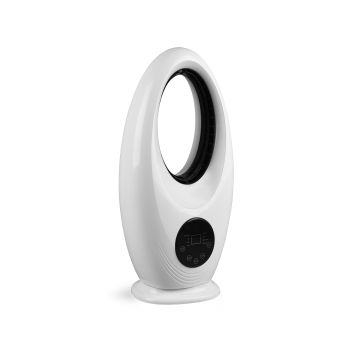 Kalmar - Ventilatore Da Appoggio Con Display Touch Screen Trio Bianco