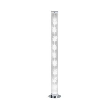 Rico Piantana Led Rgb In Stoffa Microforata H. 100Cm Trio Grigio 25%