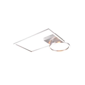 Verso Plafoniera Led Alluminio Con Snodo Ed Intensita' Regolabile Con Interruttore L. 63Cm Trio 