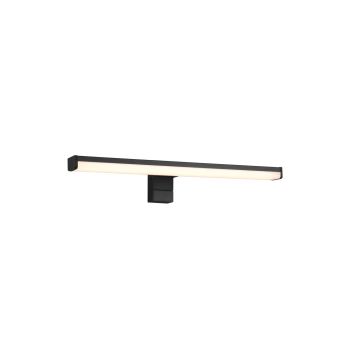 Lino H2O Applique Nero Anche Con Possibilita' Di Avvitare Su Specchio Ip44 L. 40Cm Trio Nero