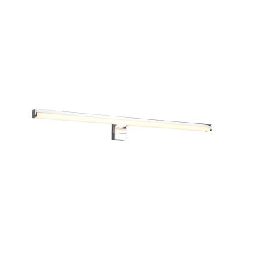 Lino H2O Applique Cromo Anche Con Possibilita' Di Avvitare Su Specchio Ip44 L. 60Cm Trio Grigio 25%