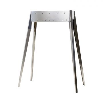 Miami - Cuocispiedini In Acciaio Inox 50cm Frankystar Argento