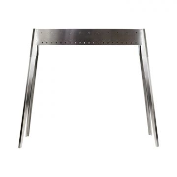 Miami - Cuocispiedini In Acciaio Inox 80cm Frankystar Argento