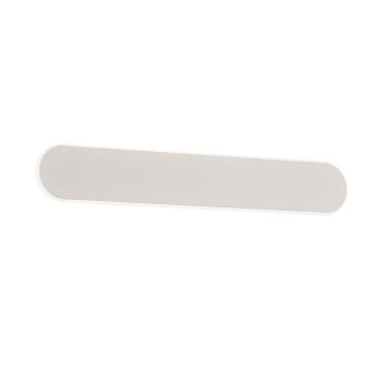 Carlo Applique Led Bianca Con Regolazione Intensita' E Colore Caldo E Freddo L. 50Cm Trio Bianco