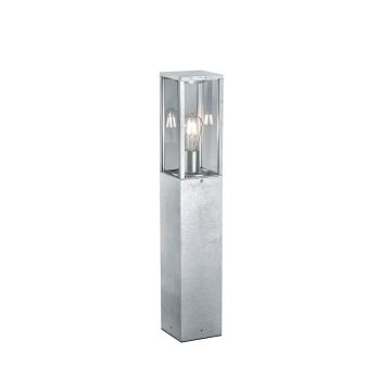 Garonne Palo Alto Da Esterno Rettangolare In Fusione Colore Zinco H. 80Cm Trio Ardesia