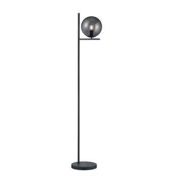 Pure Piantana Metallo Colore Antracite Con Sfera Fume' H. 150Cm Trio Antracite