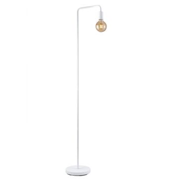 Diallo Piantana Tubo Metallo Bianco H. 149Cm Trio Bianco