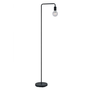 Diallo Piantana Tubo Metallo Nero H. 149Cm Trio Nero