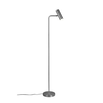 Marley Piantana Spot Cilindro Acciaio H. 152Cm Trio Grigio cenere