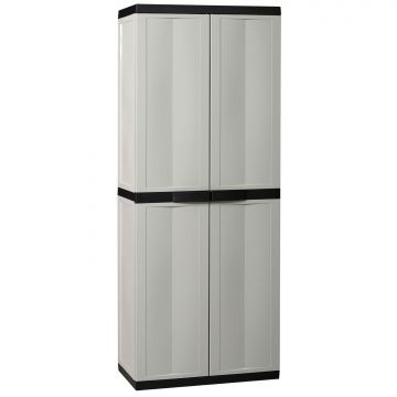 Tuttopiani Mini Trend - Armadietto Da Esterno 65X37X165H Cm Frankystar Grigio 10%