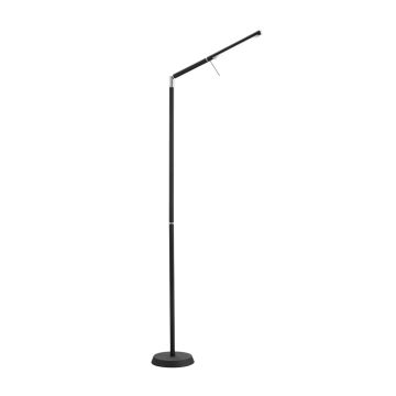 Filigran Piantana Led Orientabile Nero Opaco Con Touch Dimemr H. 154Cm Trio Nero