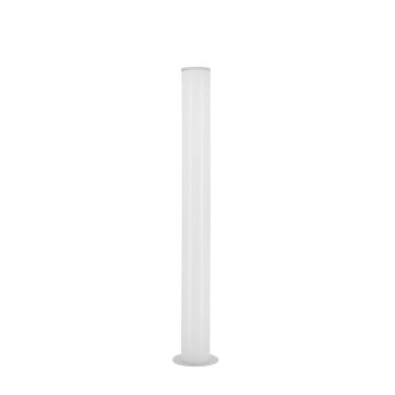 Pantilon Piantana Led Cilindro Metacrilato Con Smart Control Molteplici Funzioni "Wiz" H. 150Cm Trio Bianco