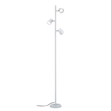 Narcos Piant. 3 Luci Led Bianca Con Diff. Conico Foro 4 Intensita' H. 152 Trio Bianco