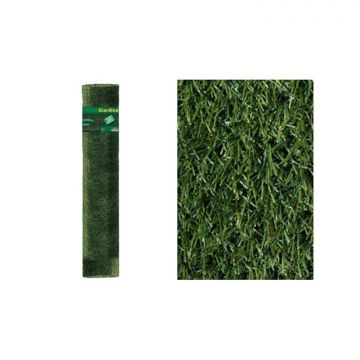 Giardino - Tappeto di erba sintetica in PE+PP - 2x5m/22mm Boudech Verde