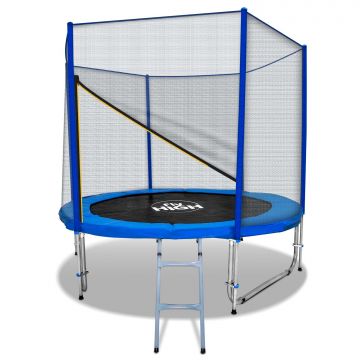 Jumpoo 250 - Trampolino elastico per bambini Ø250Cm Frankystar Blu