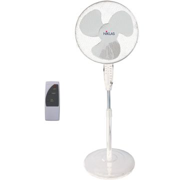 Niklas Comfort - Ventilatore A Piantana Con Telecomando Niklas Bianco
