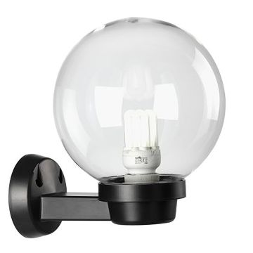 Globo - Applique sfera chiara Sovil Nero