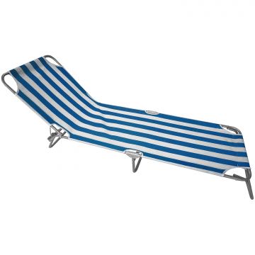 Taormina - Lettino Da Spiaggia Portatile Frankystar Blu