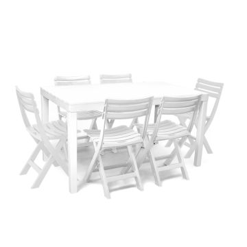 Sumatra + Club - Set da pranzo per esterni 6 posti Progarden 