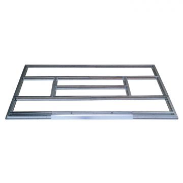 Kit Fondazioni Per Casetta Metalgreen L277/L278 Cm Frankystar Argento