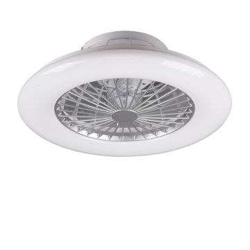 Stralsund - Ventilatore E Plafoniera Led Ø50 Cm Trio 