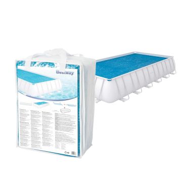 Telo Termico Per Piscine Fuori Terra 732X366 Cm Bestway Bianco