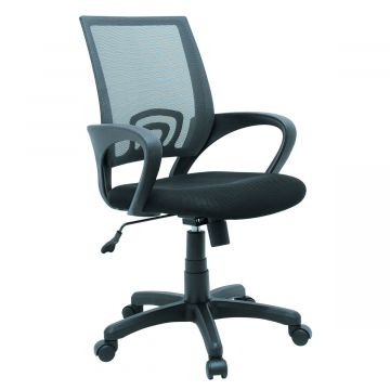 Business - Sedia da ufficio con braccioli in poliestere e nylon Casa Collection 