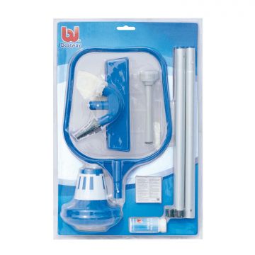 Bestway Accessori per pulizia piscine - set 5pz Bestway Blu