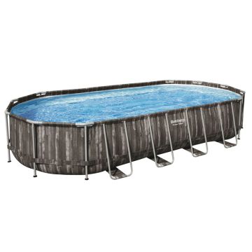 Bestway 5611T Piscina Fuori Terra Power Steel Da 732 X 366 X 122 Cm Bestway Multicolore