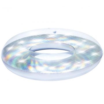 Bestway Ciambellone gonfiabile con finitura iridescente Bestway Grigio 5%