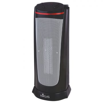 Niklas Tekno Tower - Termoventilatore ceramico a colonna 2000W Niklas Nero