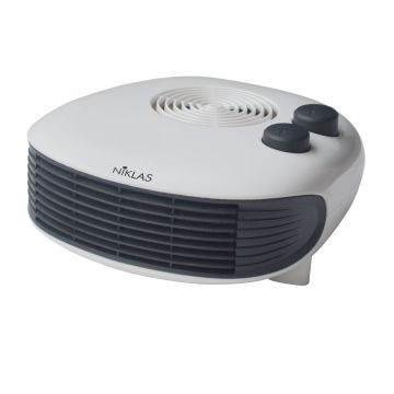 Niklas Frisbee 2000W - Termoventilatore orizzontale da appoggio Niklas Grigio 15%