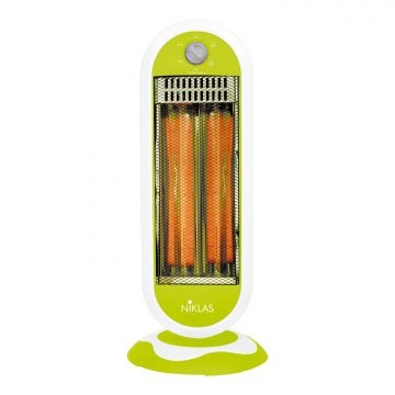 Niklas Sideral Baby - Stufa elettrica al carbonio 900 W Niklas Verde