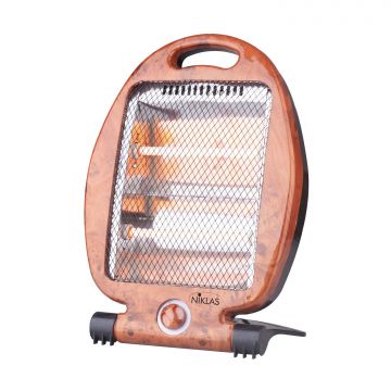 Niklas Radical Chic - Stufa elettrica al quarzo 800 W Niklas Marrone
