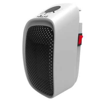 Niklas Plug-In Trend - Termoventilatore Ceramico 400W Niklas Grigio 5%