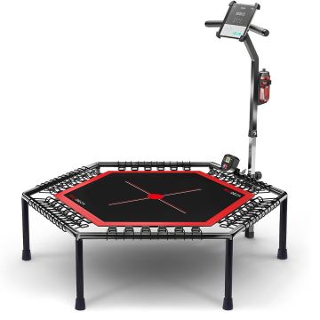 Trampolino Fitness Boudech Nero