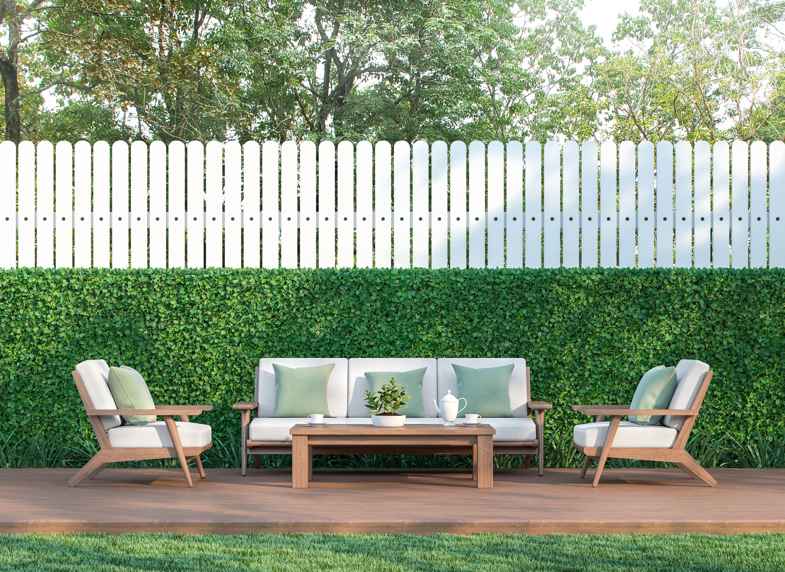 come arredare il giardino