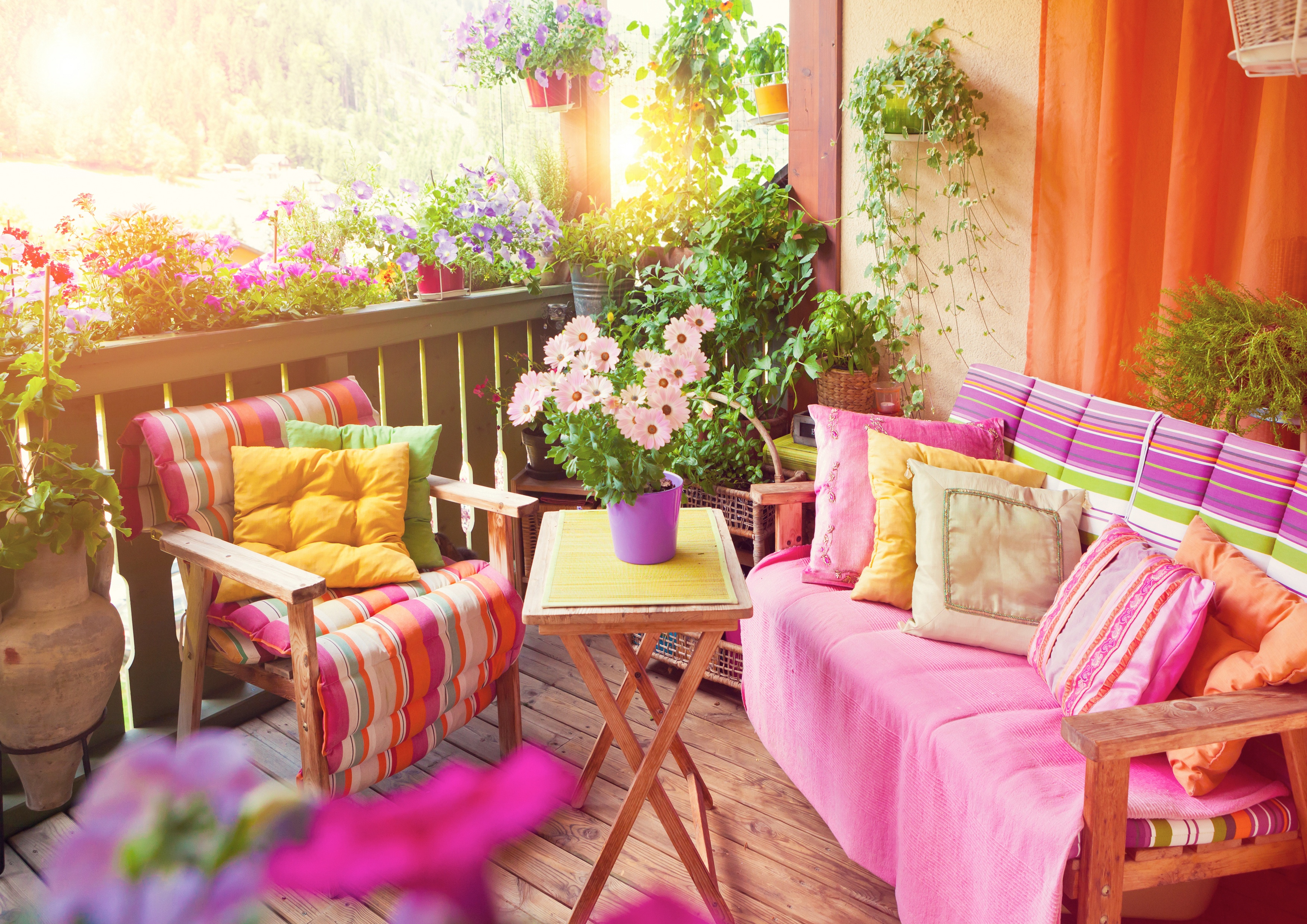 arredare il balcone